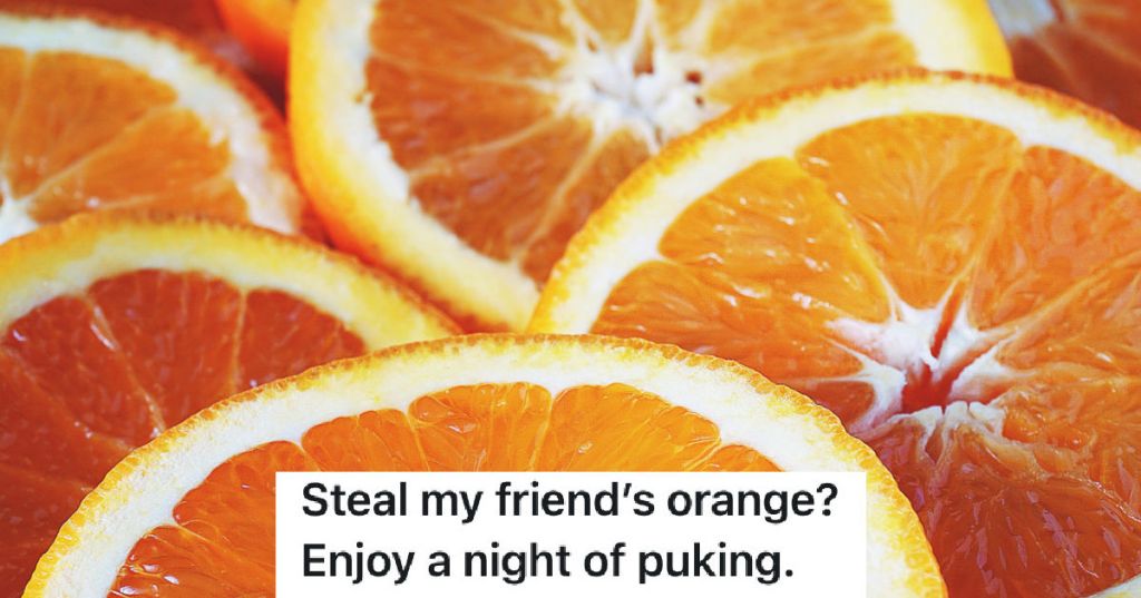 cut oranges