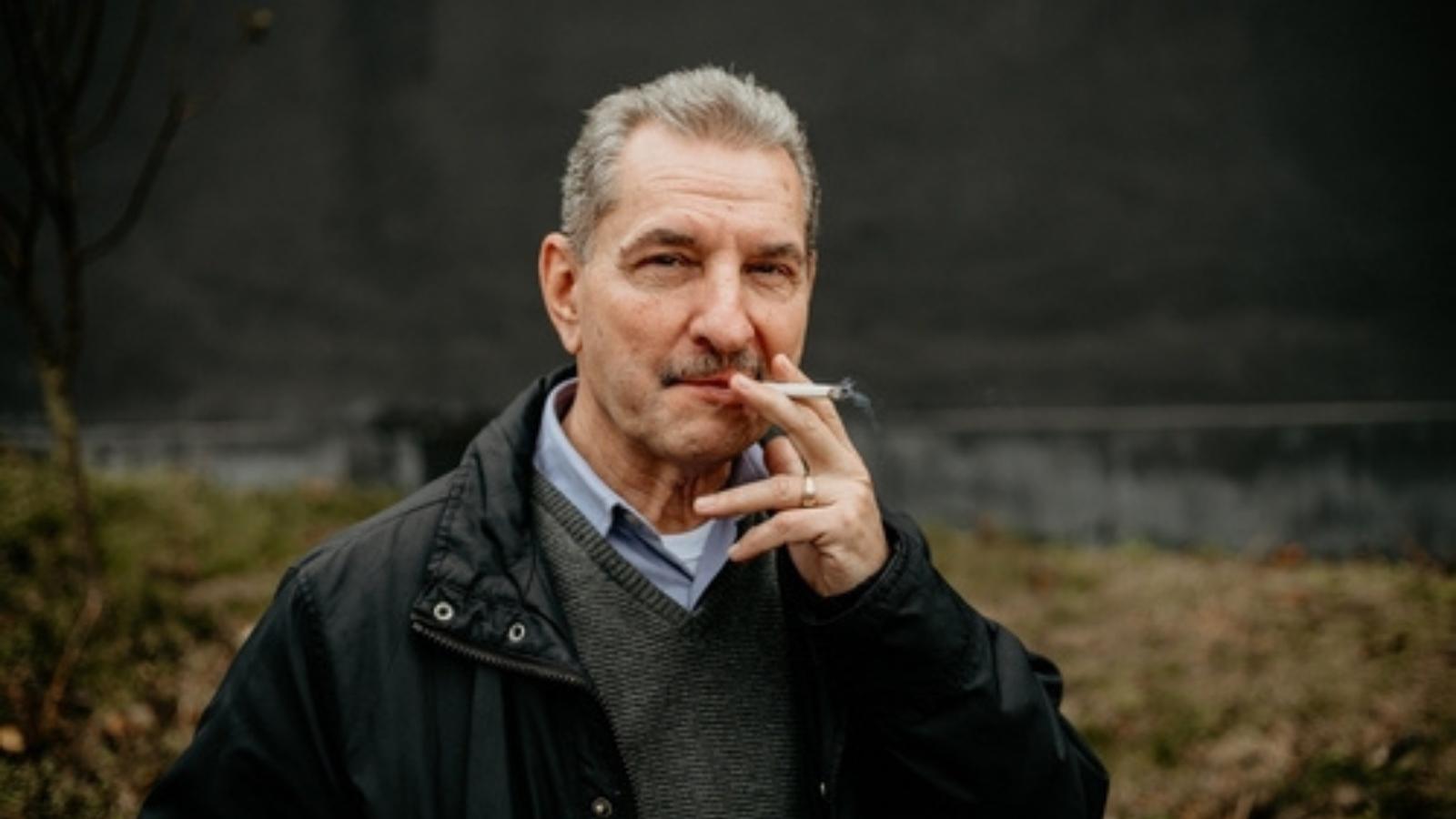Their New Manager Drank on the Job and Kept Stealing Their Cigarettes — So the Whole Team Set Him Up for a Prank He Never Saw Coming Man smoking a cigarette
