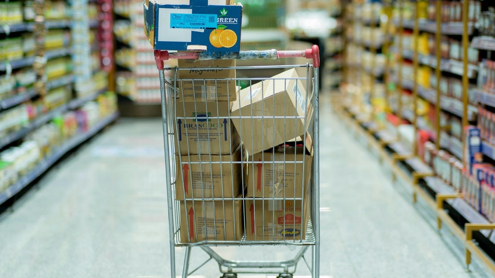 too full shopping cart