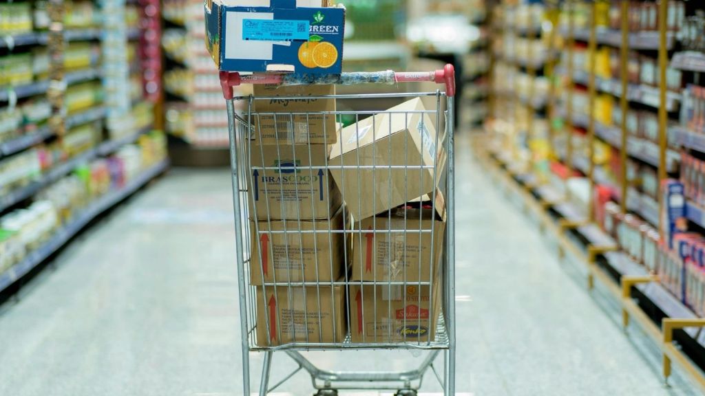 too full shopping cart
