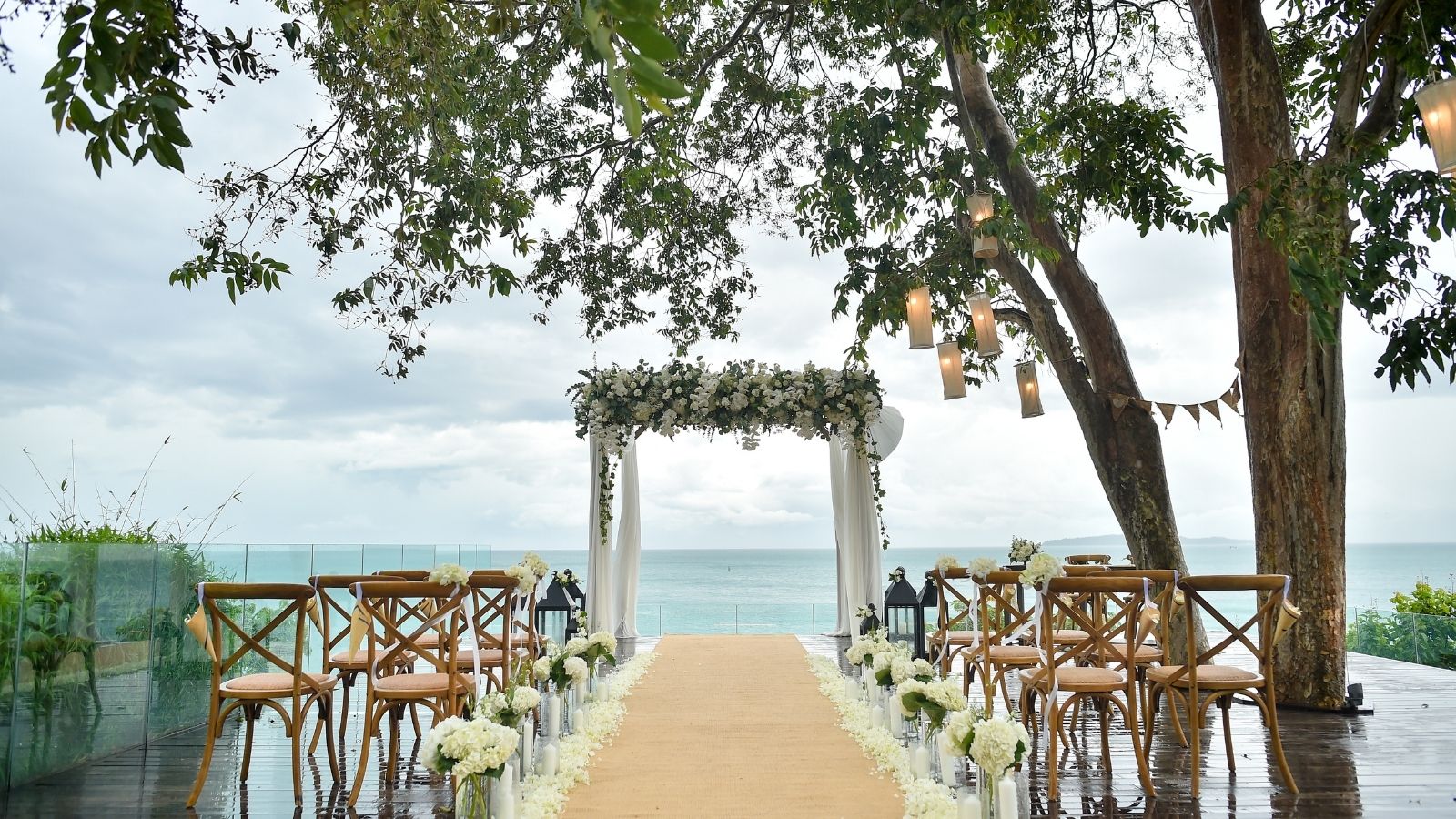 beachfront wedding