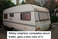 Man’s Neighbor Called The Cops Because He Parked His Trailer In The Street With No Vehicle Attached, So The Police Said He Had To Attach A Vehicle, Which He Did Right Away