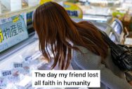 Grocery Store Employees Tried To Comfort A Woman Having A Heart Attack In The Freezer Aisle, But They Were Left Speechless When A Customer Stepped Over Her To Grab Cool Whip