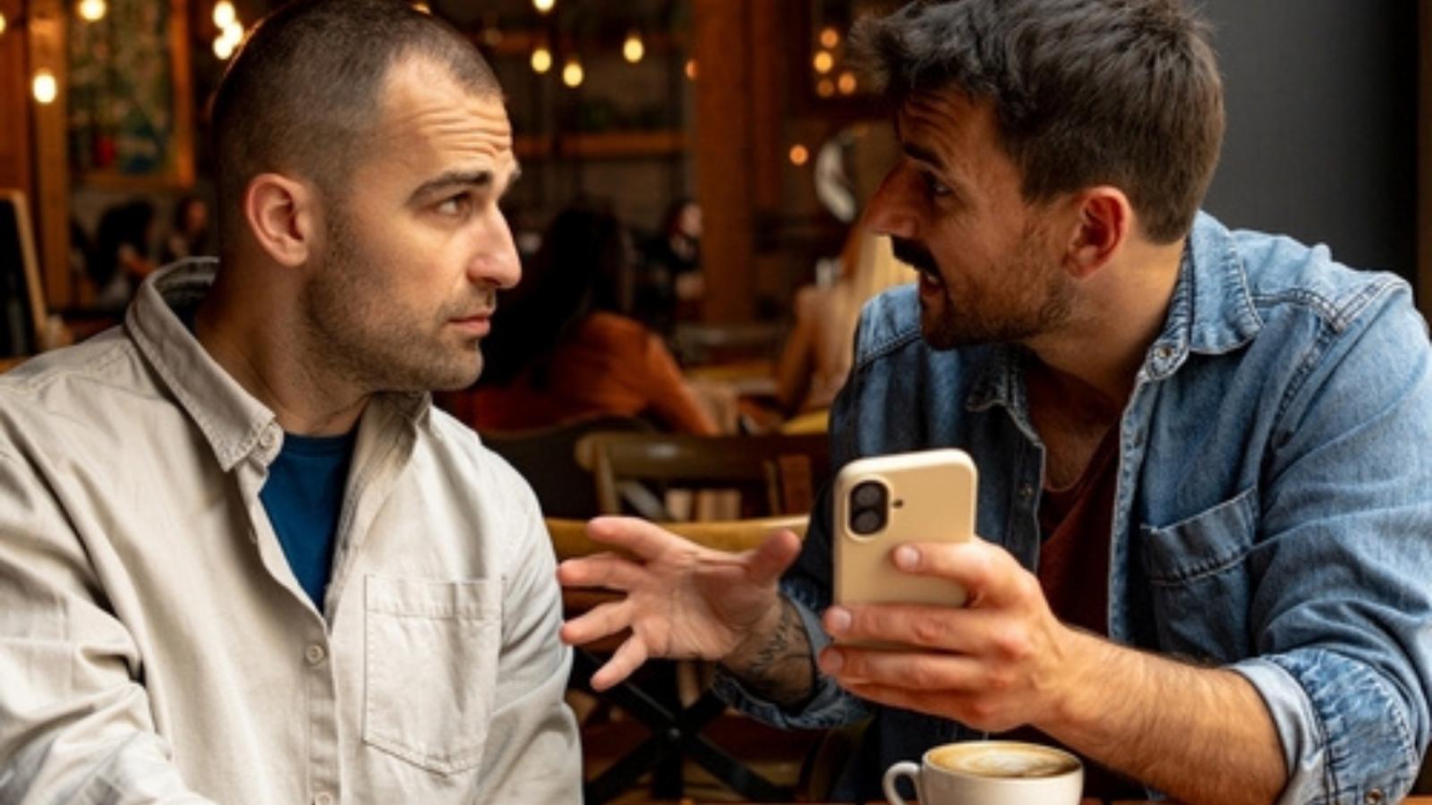 Sign Over the Lease!: Friend Demands Full Control of Apartment While Refusing to Pay Back Owed Money Two guys arguing