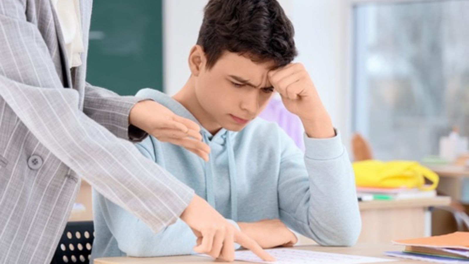 He Was Sent to Detention and Escalated His Anger Over the Teacher’s No Rules—Now He Wants to Blow Off Steam Kid in detention