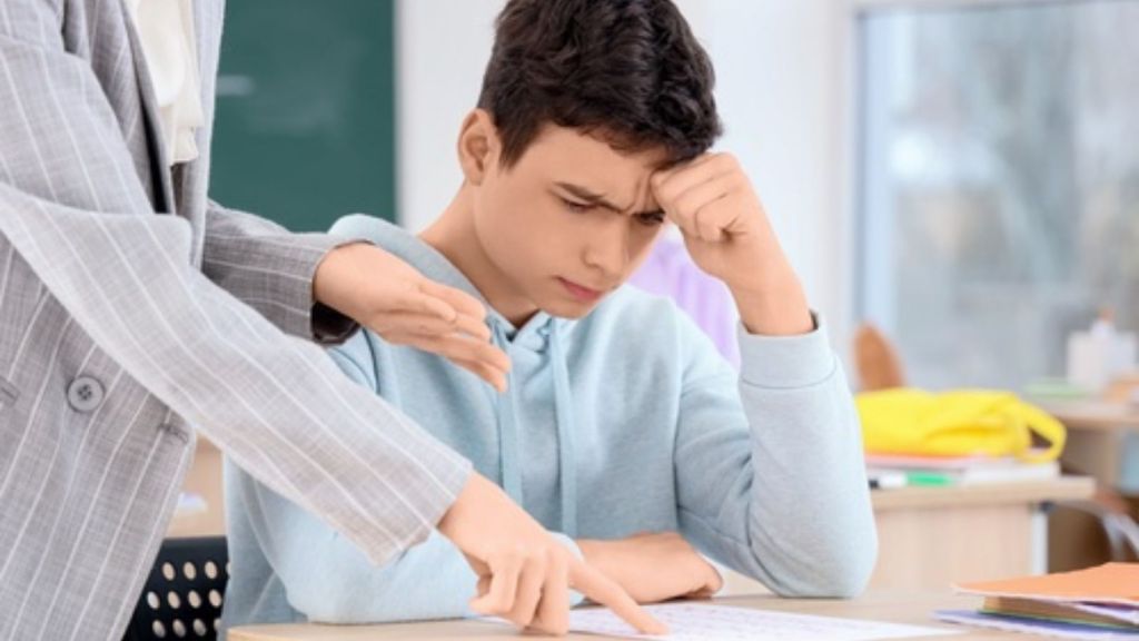 Kid in detention