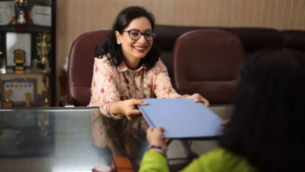 Principal with parents
