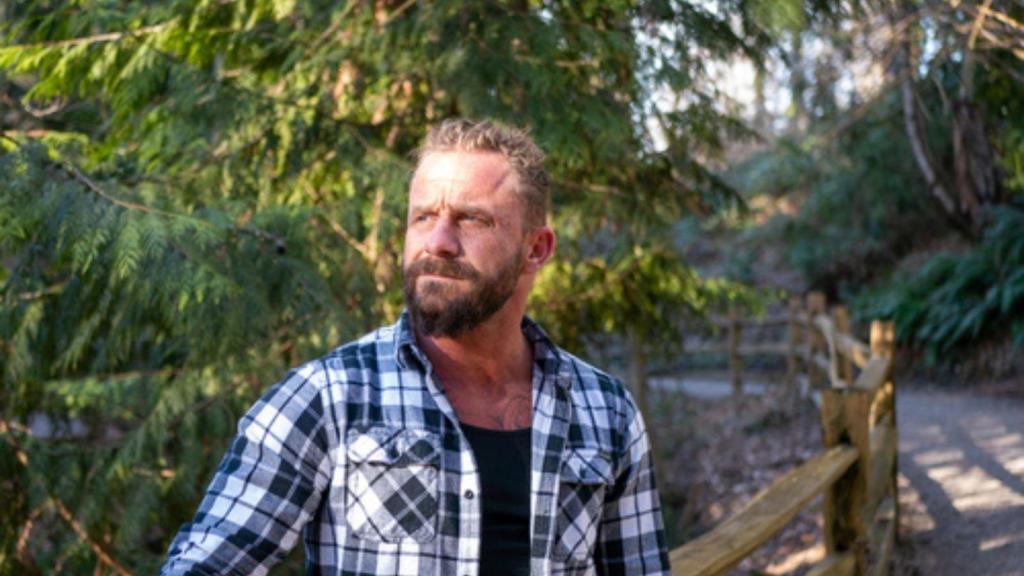 Man with nature