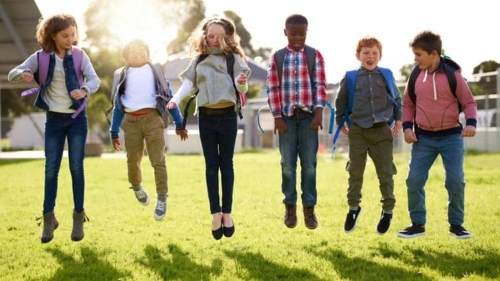 Kids at recess