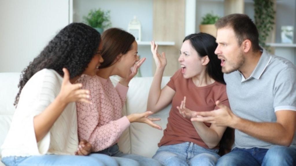 Roommates arguing