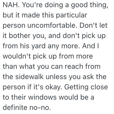 Screenshot 2026 08 12 at 3.48.32 PM A Woman Cleaned Up the Litter in Her Neighbor’s Yard—Only to Get Yelled at and Ordered to Stop