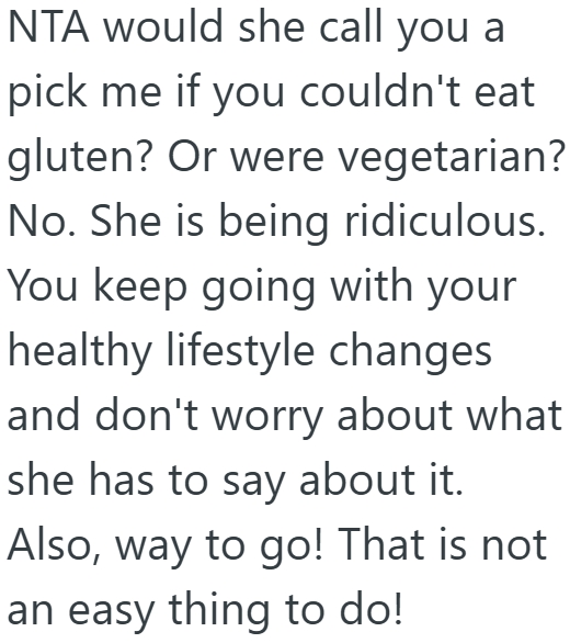 Screenshot 3 8c1e11 She Changed Her Lifestyle to Be Healthier—Then Her Friend Texted Her After Dinner to Call Her Out.