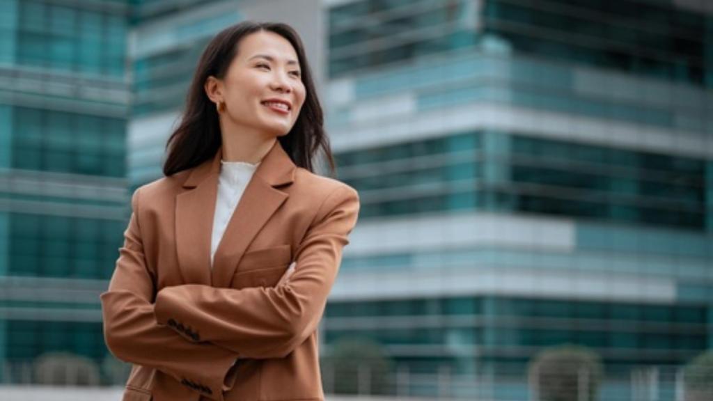 Successful woman