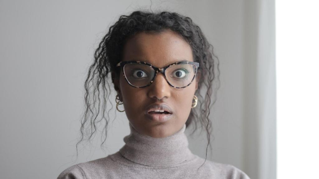 Woman shocked that man started yelling