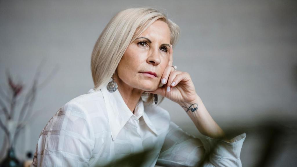 Older woman thinking about family drama