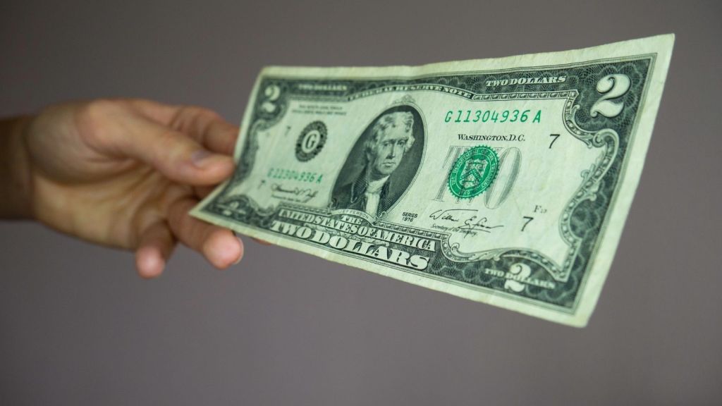 2 dollar bill