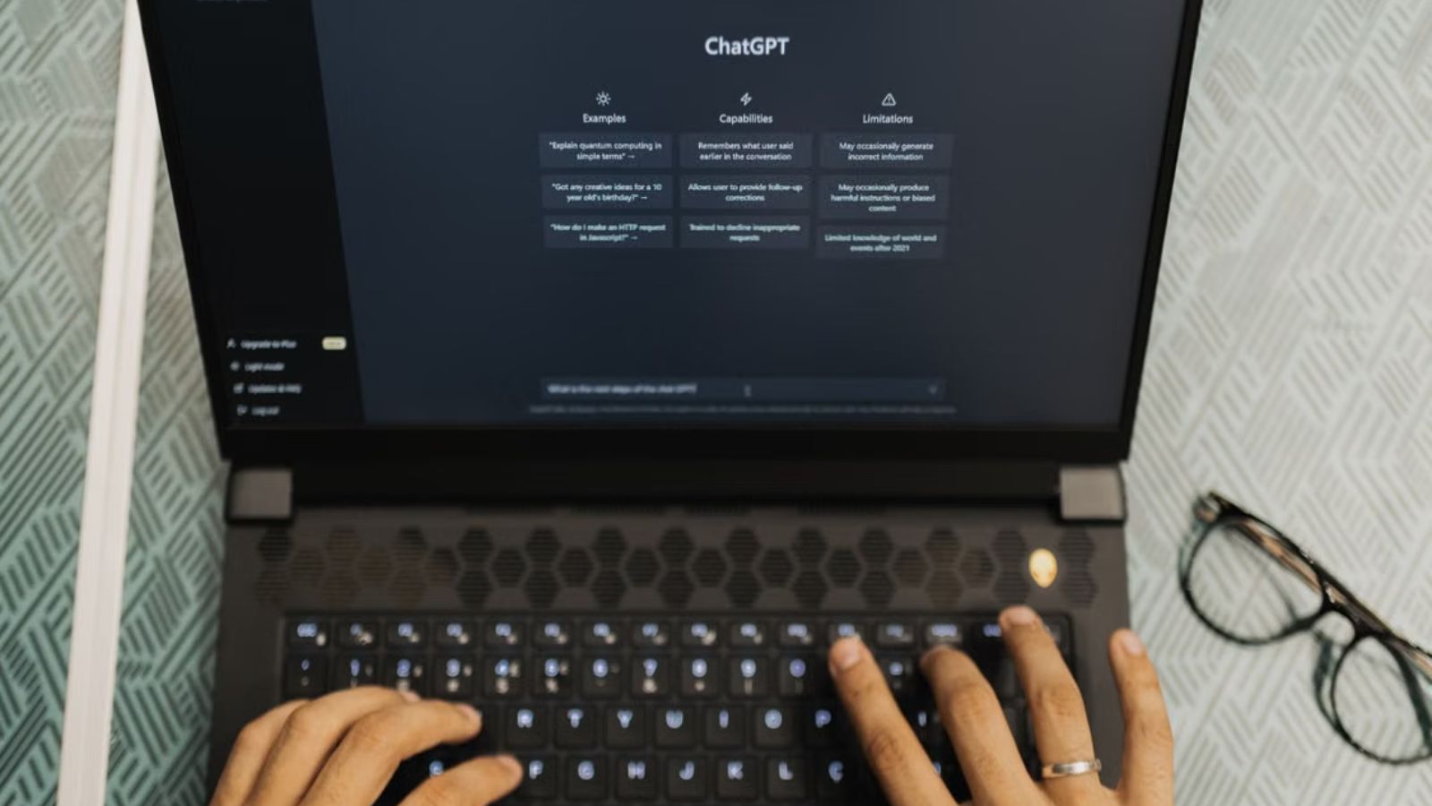 An Employee Handled Her Narcissistic Bosss Toxic Comments With a Genius Response Woman using ChatGPT on her laptop