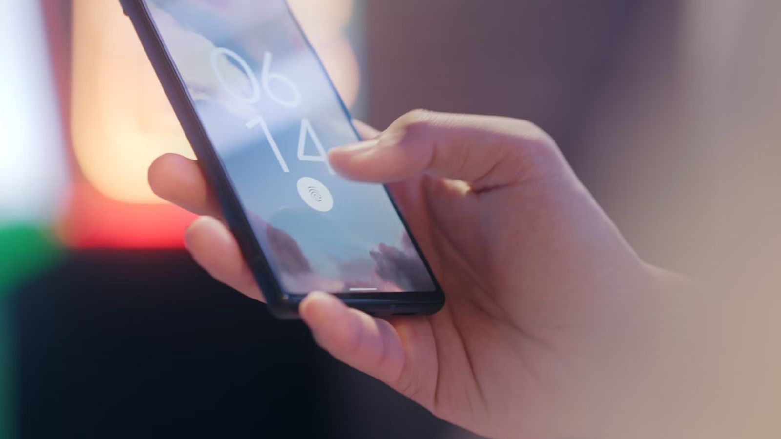 He Refused to Use His Personal Phone for His New Job—So the Company Threatened to Fire Him Person logging in to his phone through biometrics
