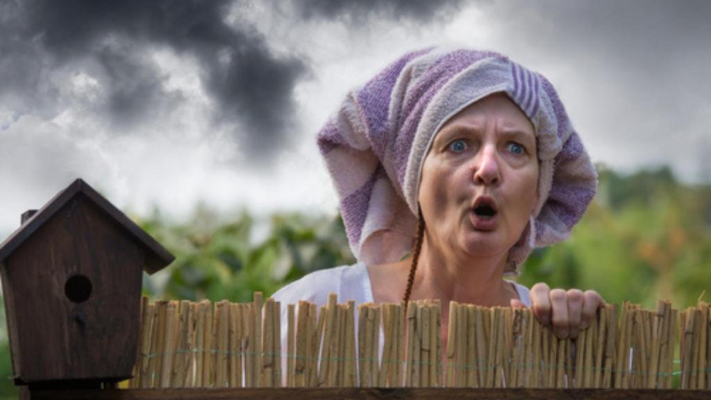 Angry lady
