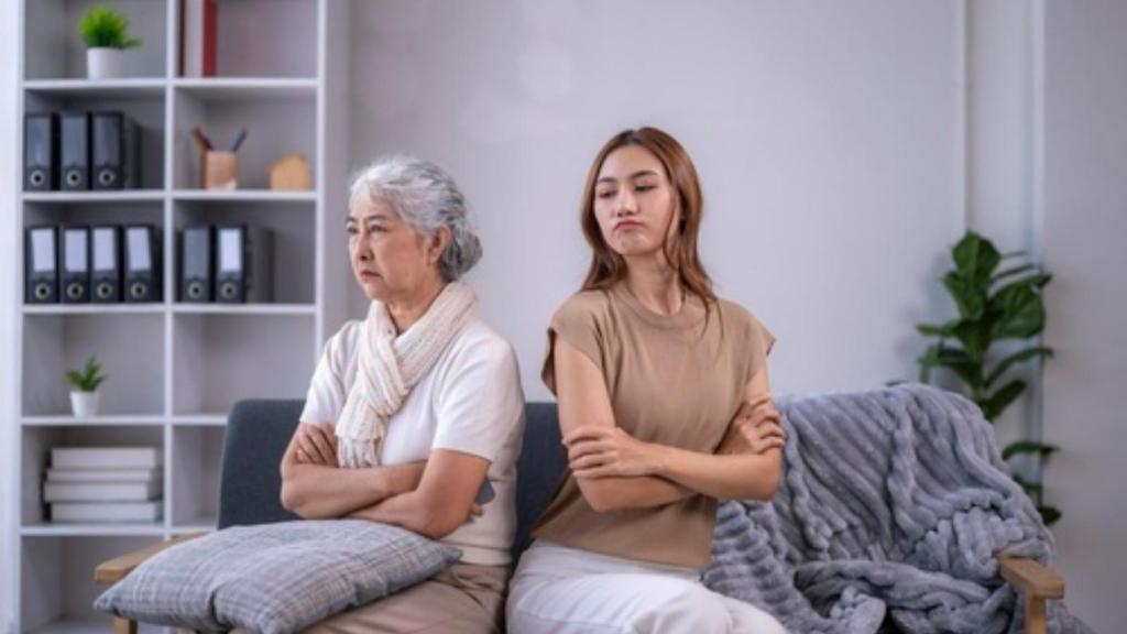 Two angry women