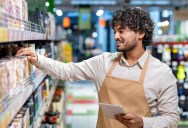 “Check My Paycheck, Not My Vest”: The Quick Comeback That Left a Customer Speechless in the Cereal Aisle