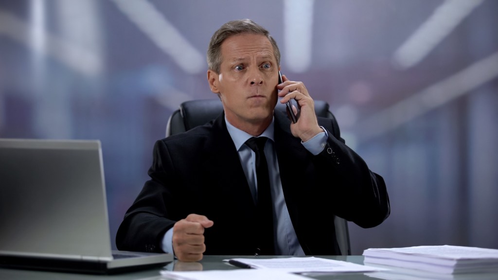 He Worked Hard to Balance School and Work—Then His Manager Ignored the One Request That Mattered bad older boss on the phone