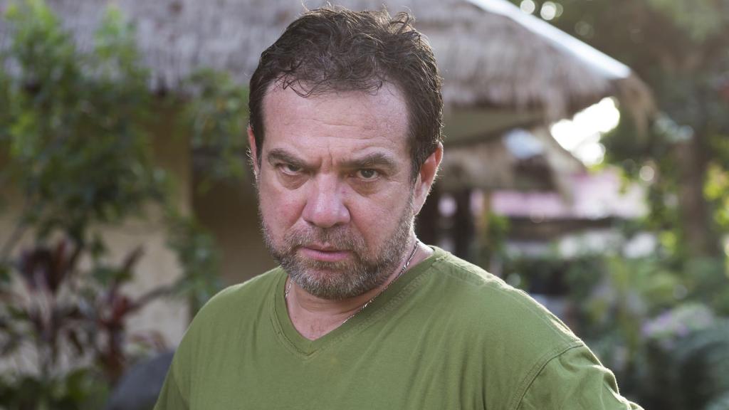 man with a serious look