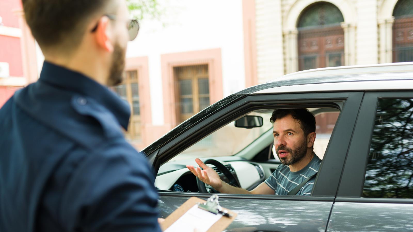 two men having a talk