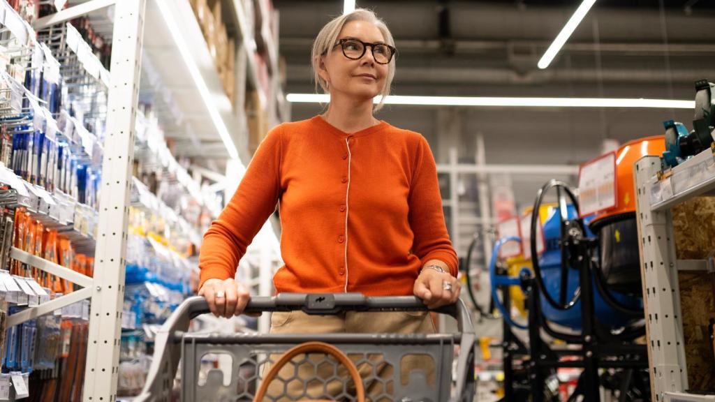 woman shopping in a store