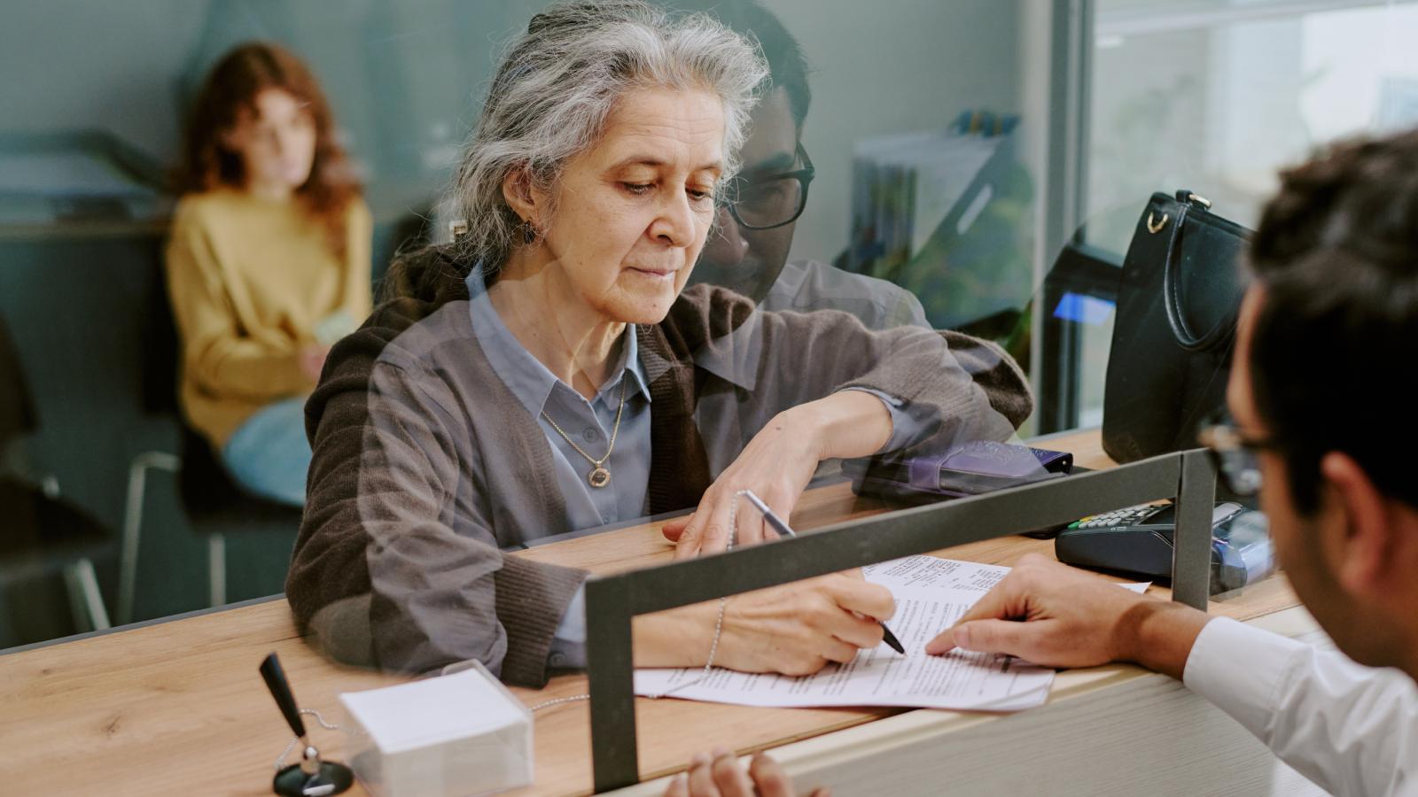 Bank Employees Gave A Loyal Customer A Hard Time—Then She Closed Her Longtime Account woman at a bank