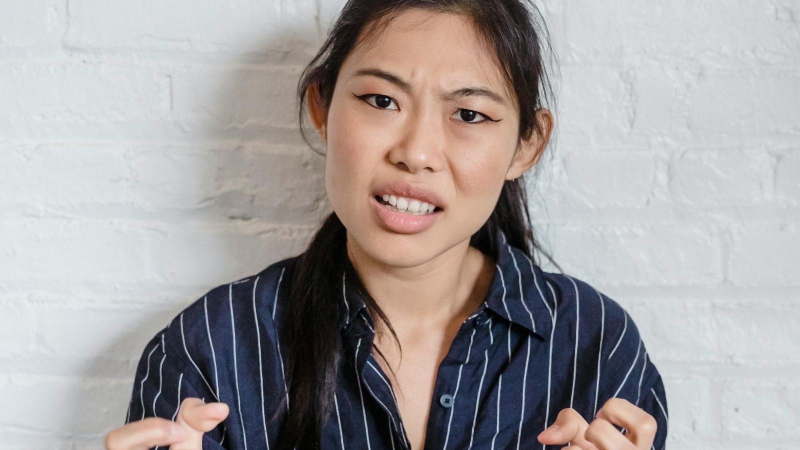 frustrated woman