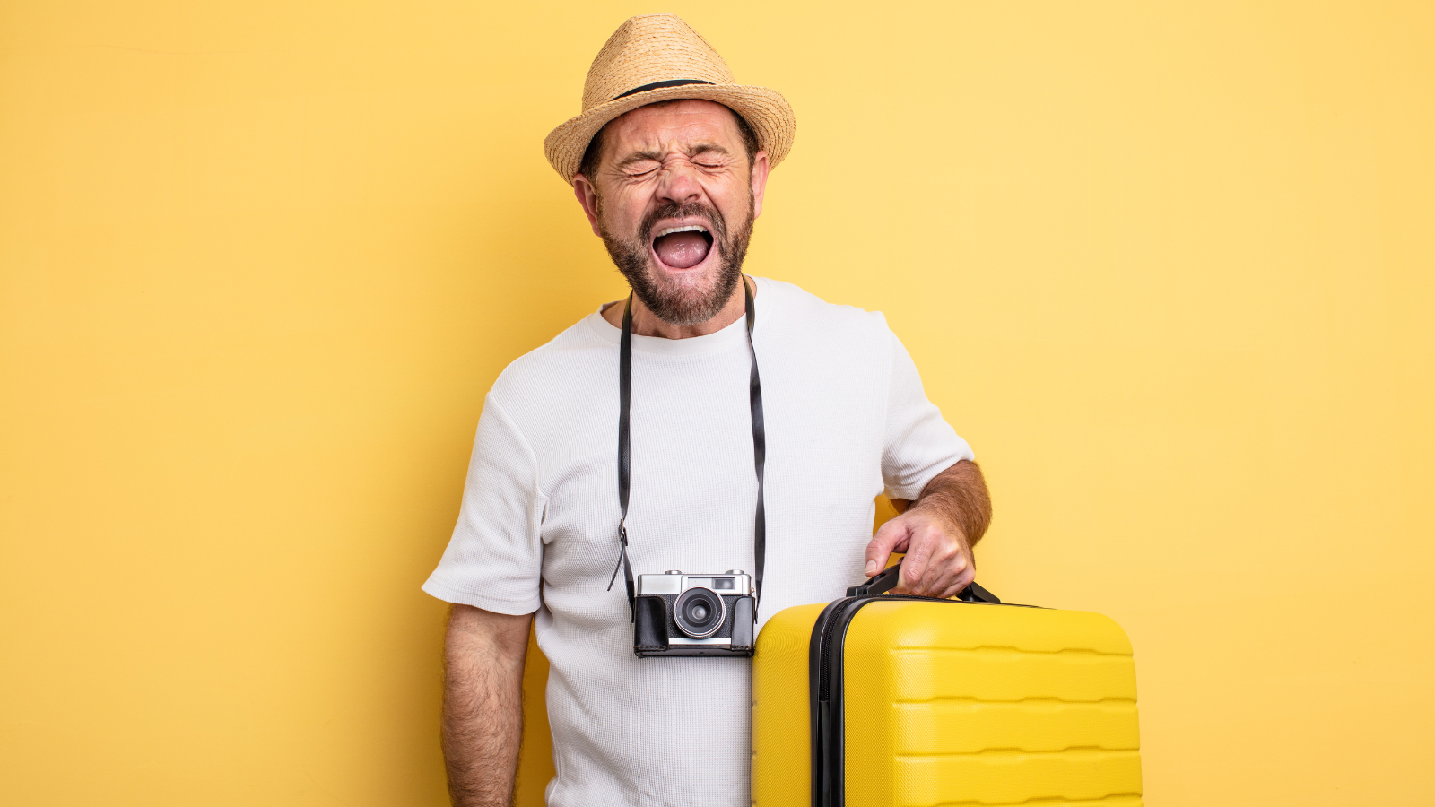 His Parents Agreed He Could Spend One Day on His Own—Then They Made an Unexpected Demand man annoyed on vacation
