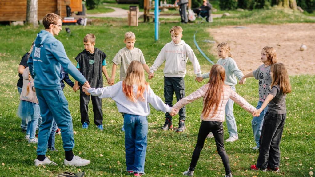 kids at a camp