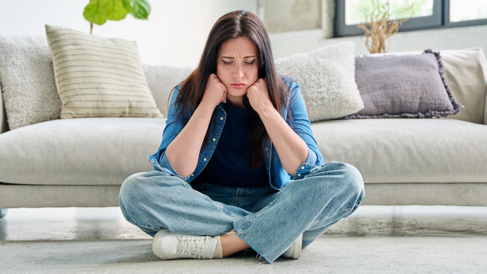 You Cant Stay Here Alone!: Parents Ban Daughter From Family Home After She Declines Their Vacation woman with a worried look