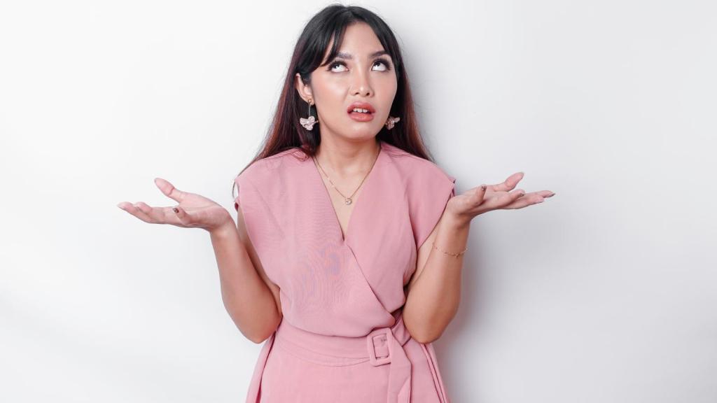 woman rolling her eyes