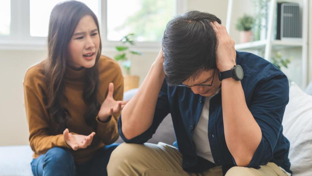 couple having an argument