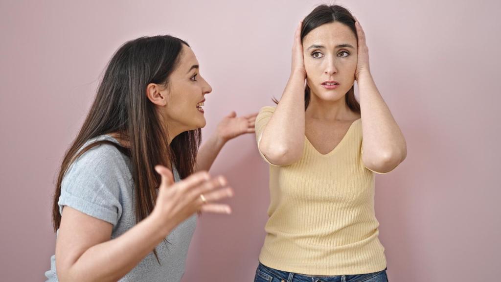 two women having a fight