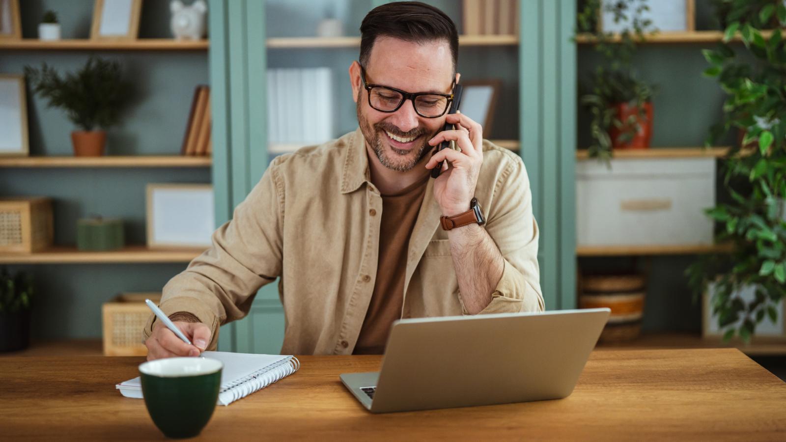 His Bank Threatened to Close His Account Unless He Accepted a Huge Rate Hike—So He Took Them at Their Word man on a phone call