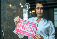 Angry Shopper Yells Through Locked Door, While Manager Documents the Entire Incident