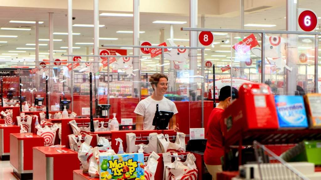 target checkout lines