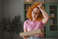 What Looked Like A Lucky Prize Delivery Quickly Became Awkward After Her Friend Insisted The Mysterious Package Had Been Meant For Her