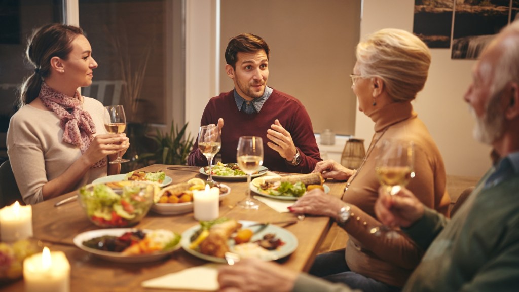 young man bringing girlfriend to meet his parents