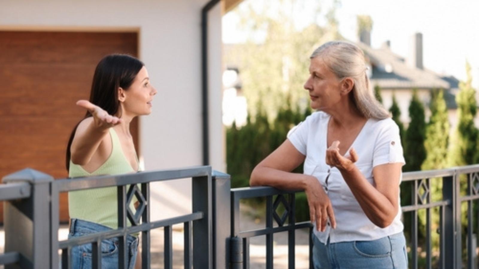 Loud, Frequent Substance Use Downstairs Has Them Considering a Report — But the Immigration Stakes Give Them Pause Neighbors arguing