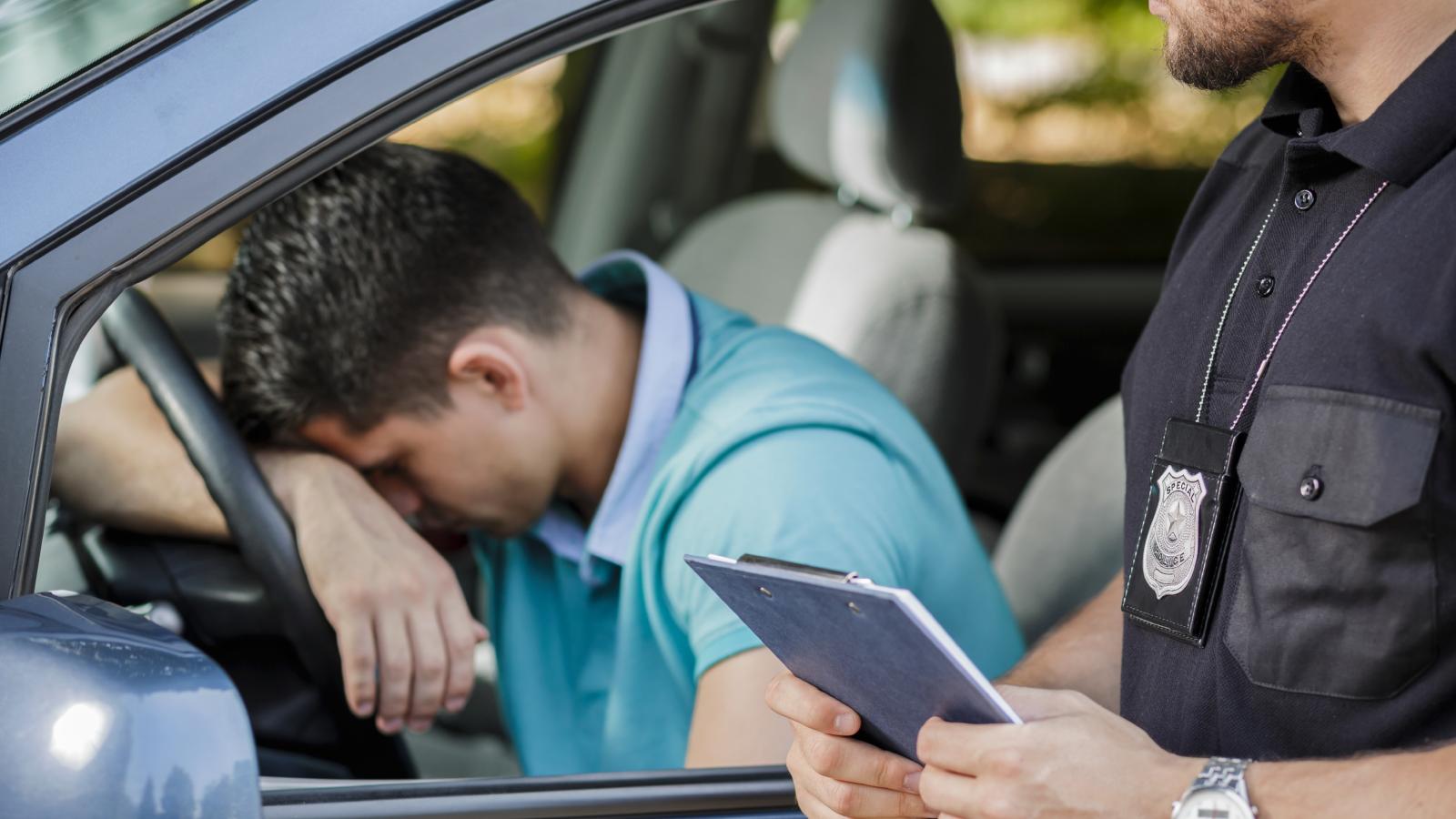 He Sold Someone a Car — Then Found Out the Buyer Stole His Identity and Was Racking Up Traffic Tickets Under His Name man getting a speeding ticket