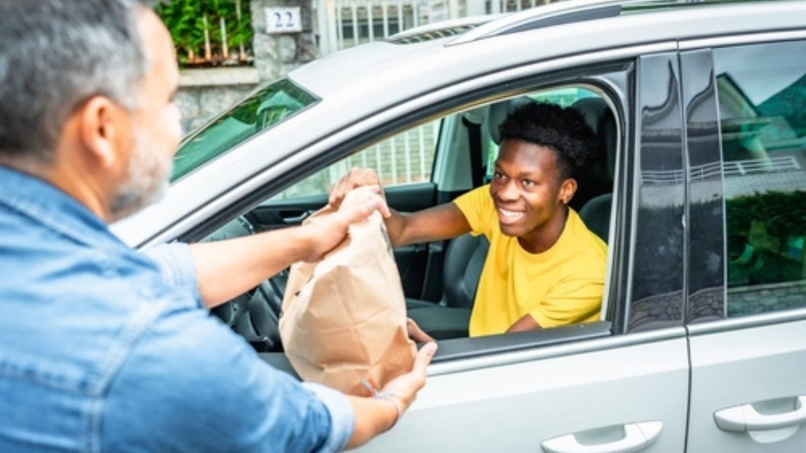 An Impatient Customer Barged Into the Employee Area Demanding His Package — It Only Slowed Things Down Drive through pickup