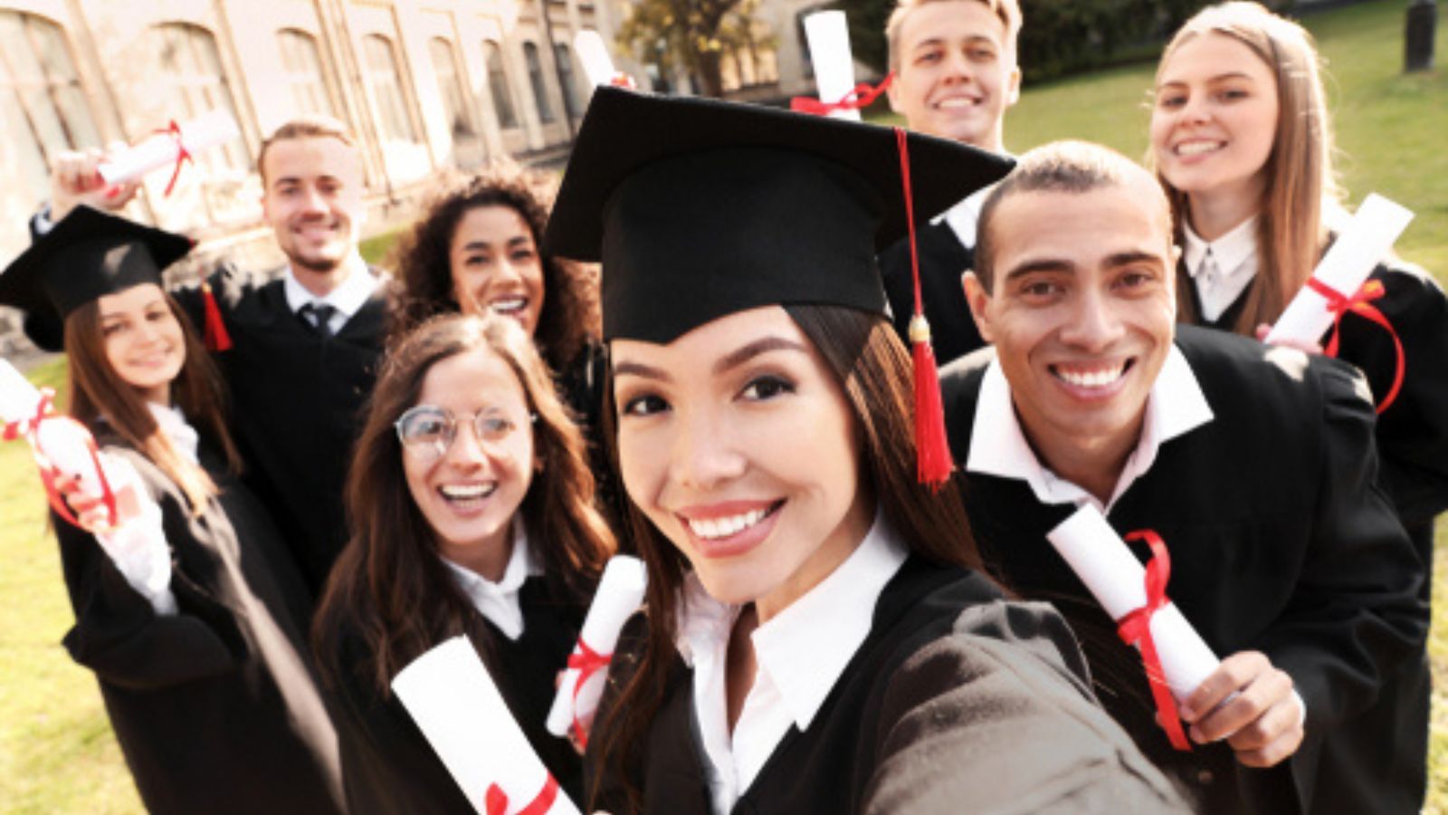 Students graduating