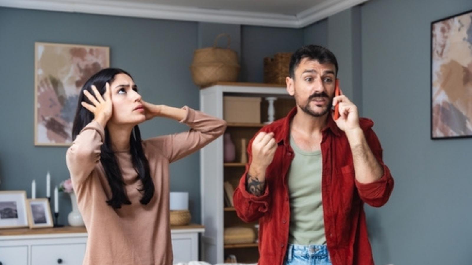 Their Neighbors Are Constantly Too Loud, So They Keep Calling The Police, But Now Theyre Uncomfortable With The Neighbors Solution Couple complaining about noise