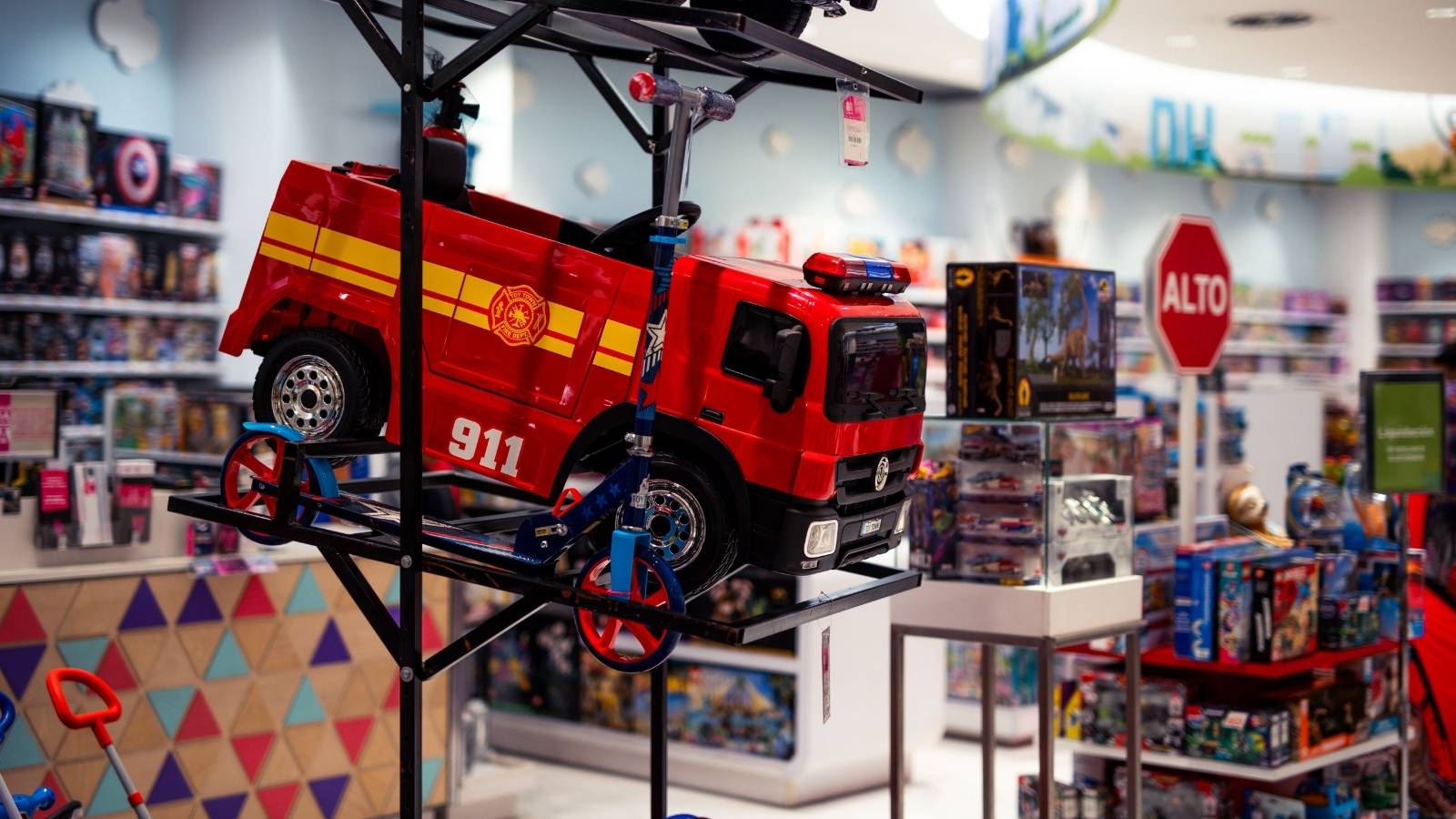 A Cashier Waited While a Customer Kept Browsing After Closing — Then She Ran Out Like Someone Was Chasing Her Toys inside a small privately-owned toy store