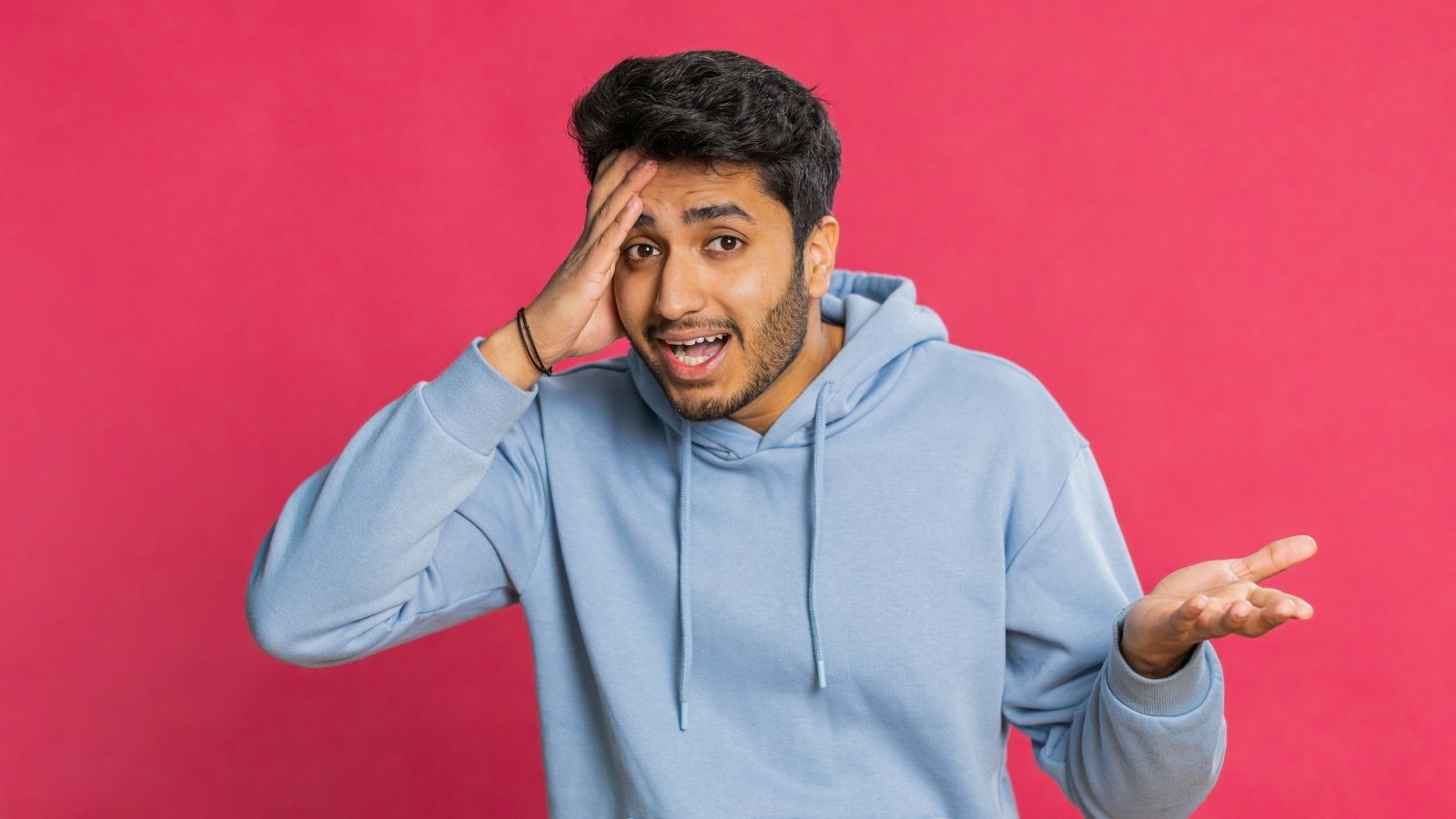He Refused To Give His Dad Money To Build A House In India, But Suggested A Few Alternatives man looking confused about what to do