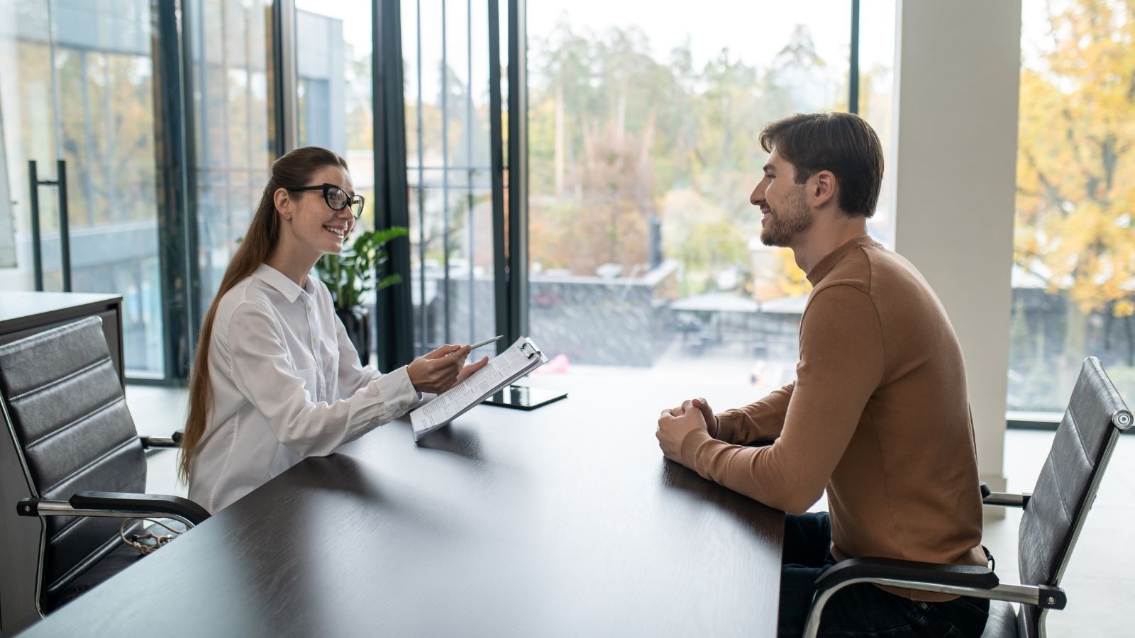 He Was Up For A Promotion — But Got Passed Over Because He Wouldnt Relocate man in a job interview